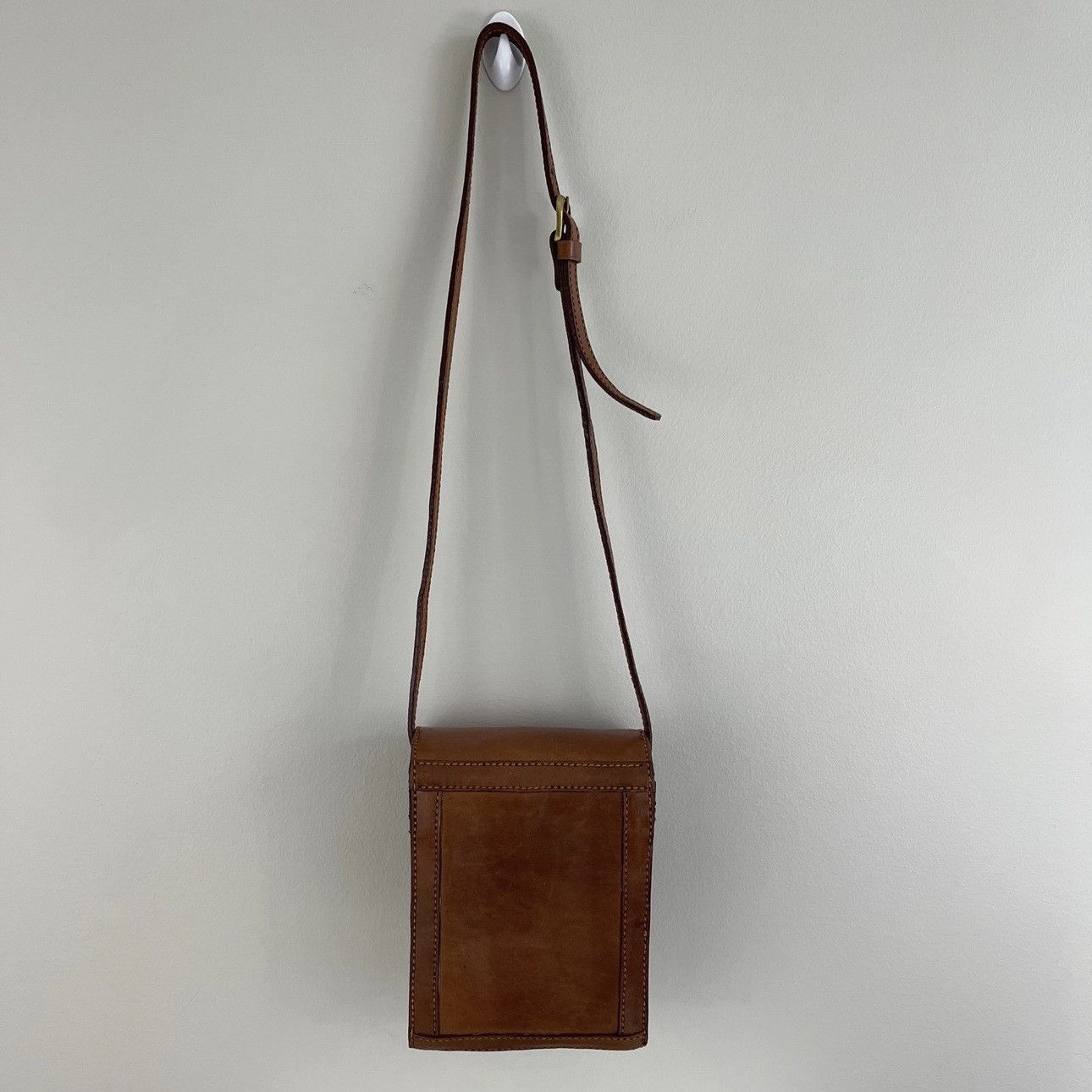 Other Southwestern Brown Faux Leather Tapestry Crossbody Bag Size ONE SIZE - 6 Thumbnail