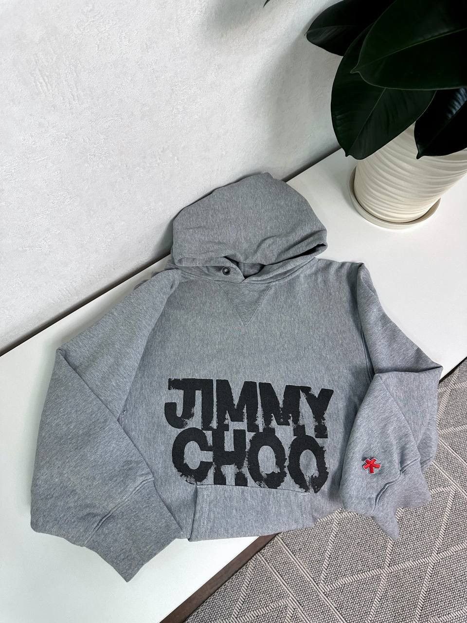 Jimmy Choo Jimmy Choo x Eric Haze Graffiti Logo Made in Italy Hoodie Size M / US 6-8 / IT 42-44 - 2 Thumbnail