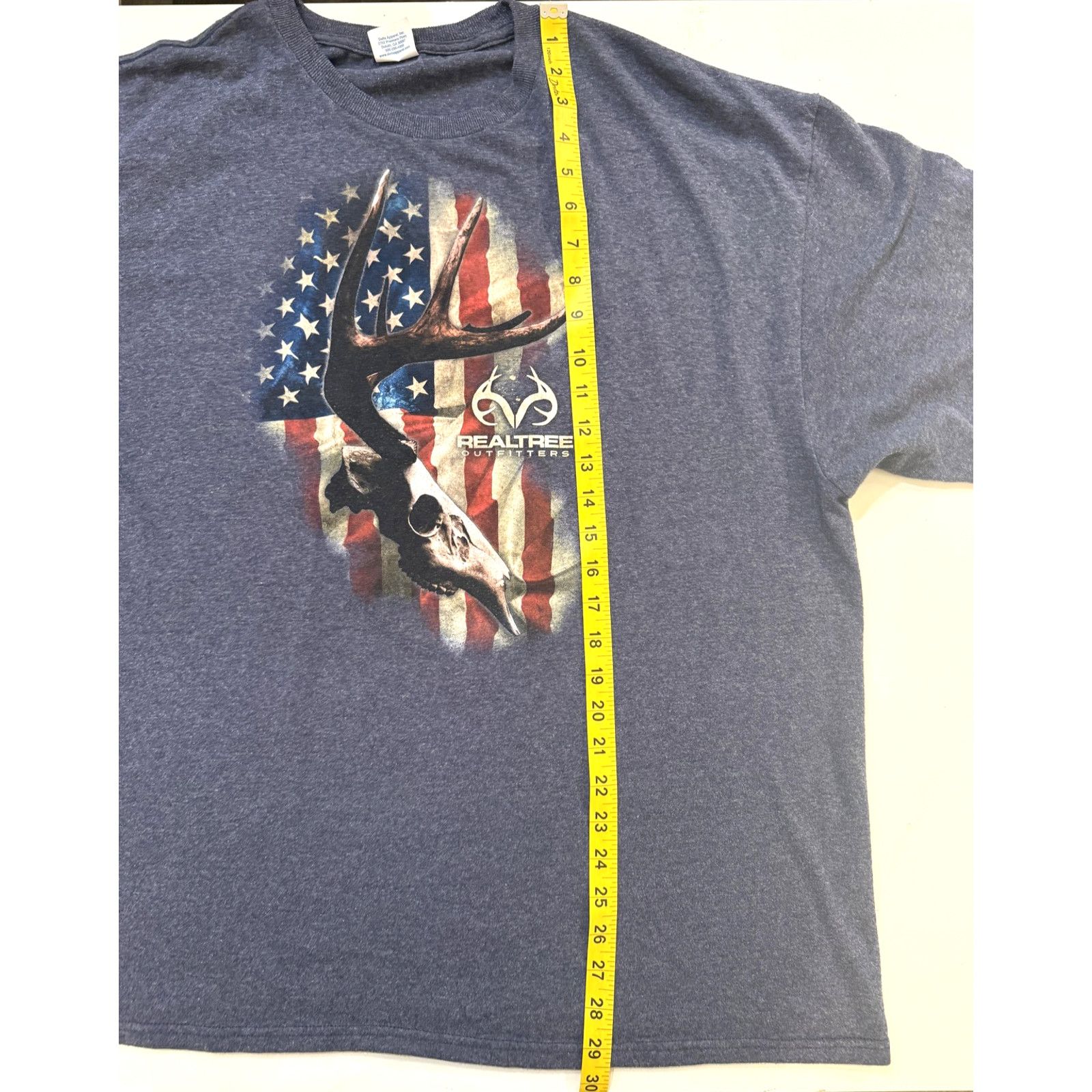 Realtree Vintage Realtree TShirt Mens XL America Deer Skull Nature US Size US XL / EU 56 / 4 - 6 Thumbnail
