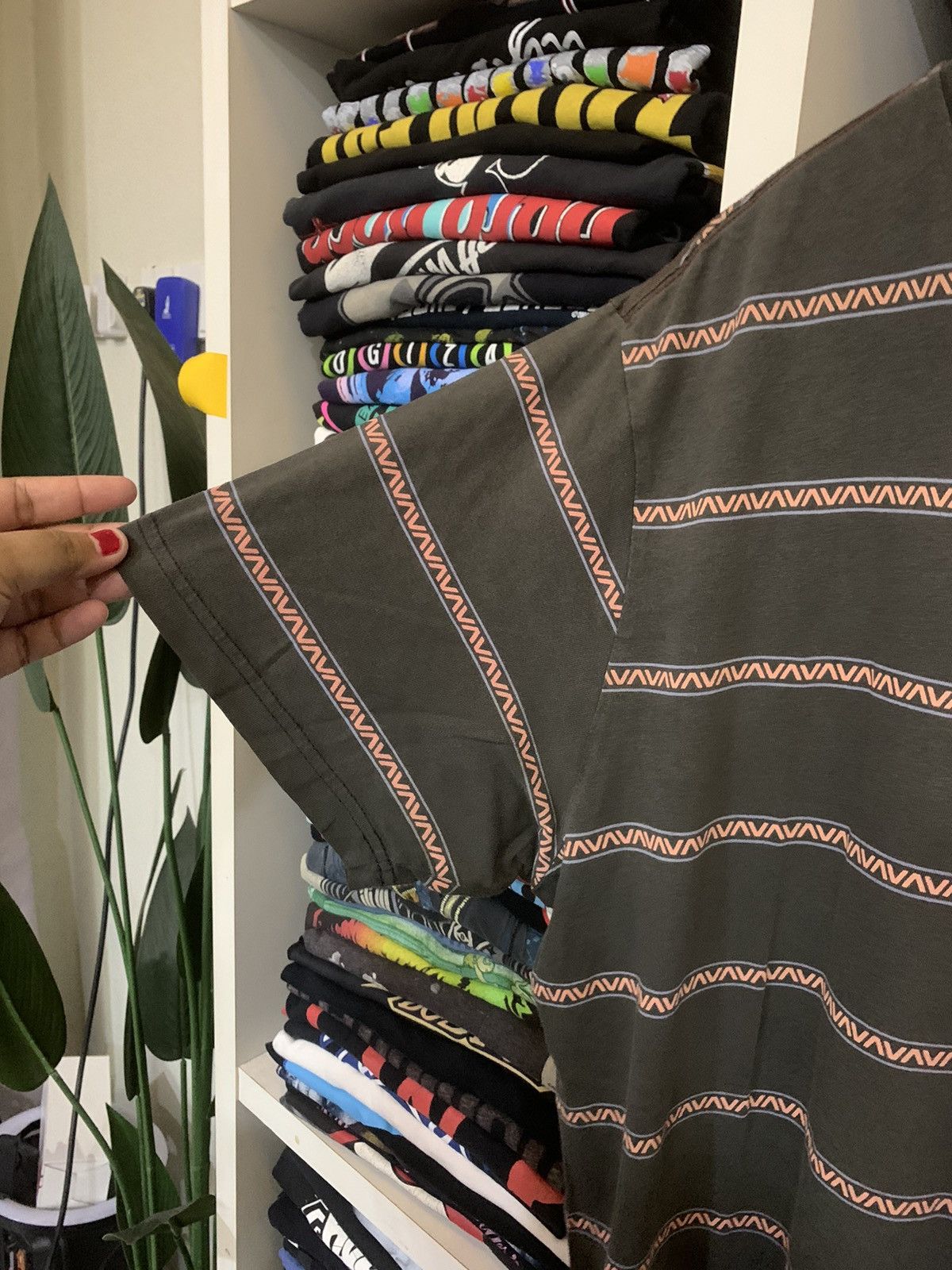 RVCA × Vintage Rvca Stripe Tee Size US L / EU 52-54 / 3 - 5 Thumbnail