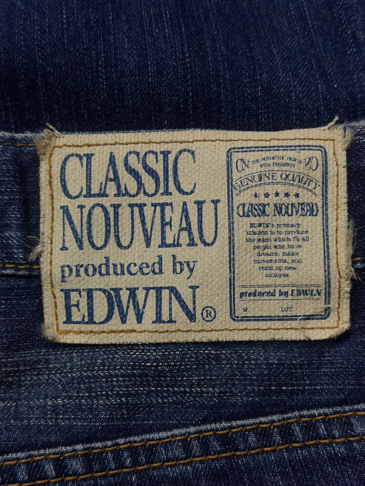 Edwin EDWIN Classic Nouveau Vintage Japan Market Denim Jeans | W30 Size US 30 / EU 46 - 11 Thumbnail