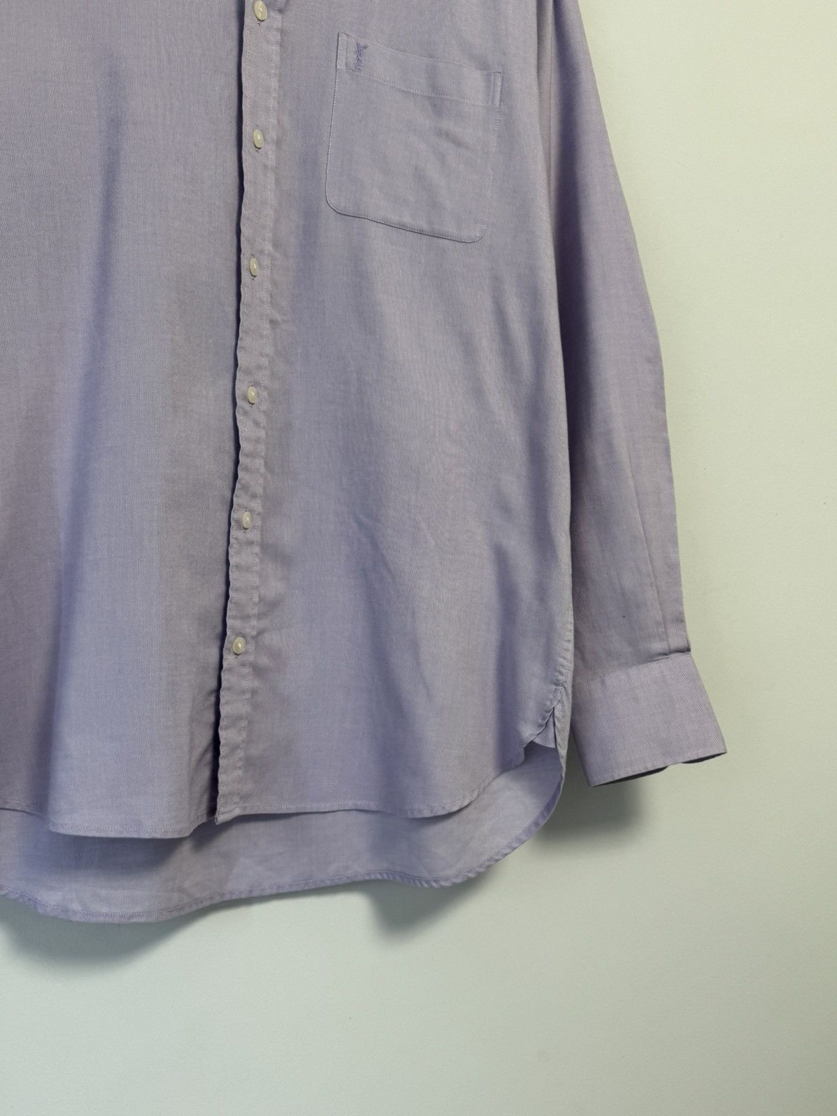 Yves Saint Laurent Yves Saint Laurent Button Up Shirt Luxury Size US L / EU 52-54 / 3 - 3 Thumbnail