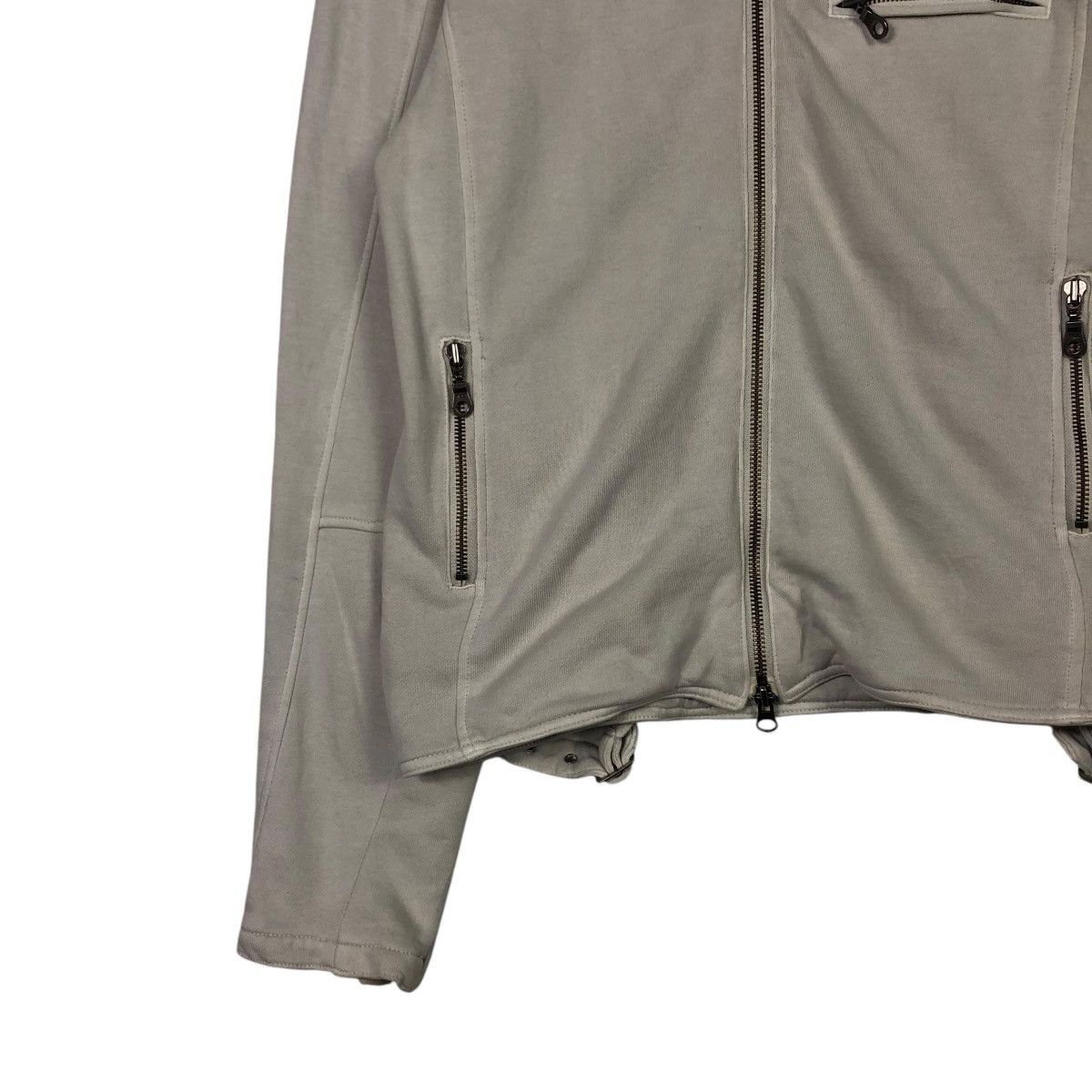Issey Miyake 🔥VINTAGE CROPPED BIKER JACKET FRENCH CONNECTION BONDAGE Size US M / EU 48-50 / 2 - 4 Thumbnail
