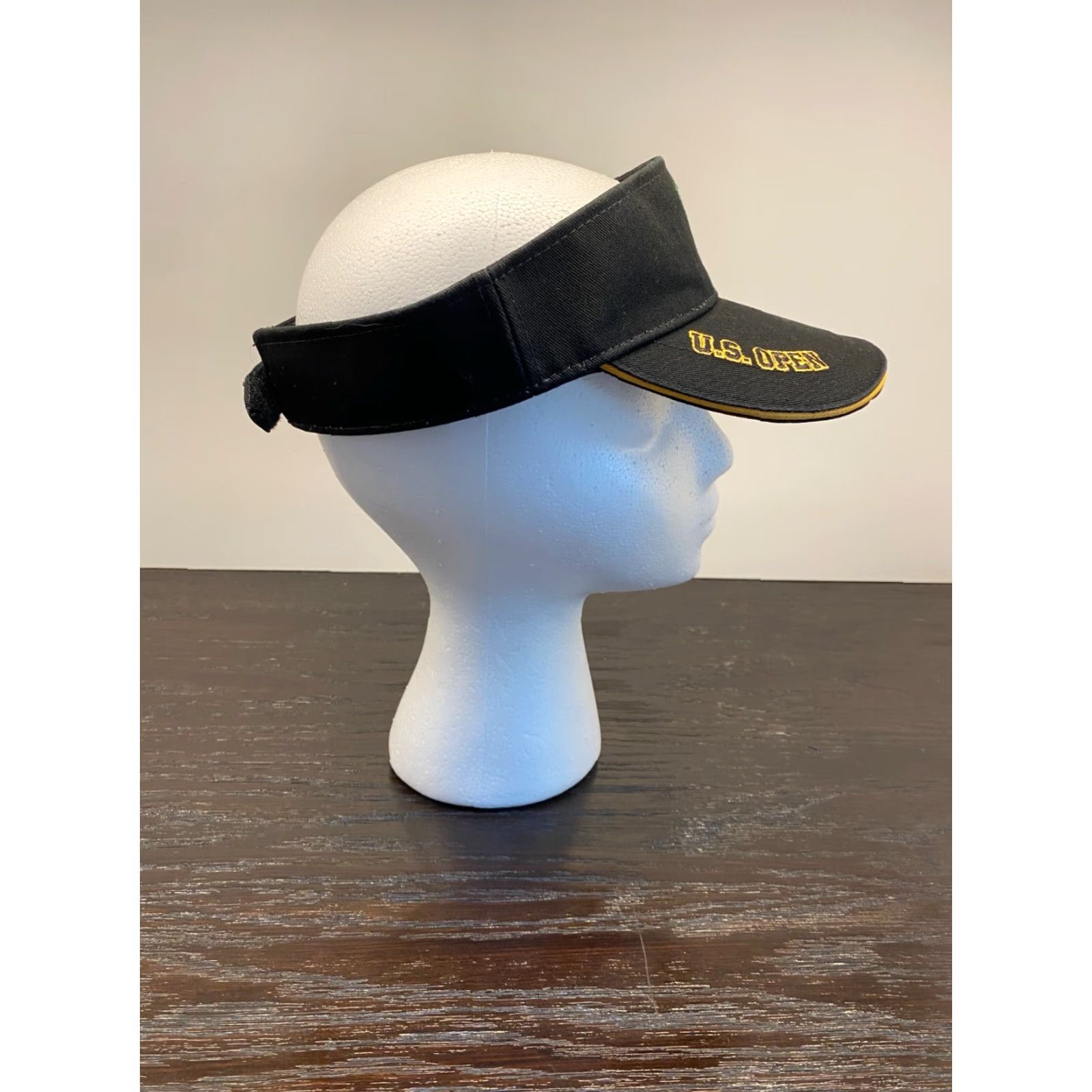 Vintage Ahead US Open Hat One Size Black Visor Strapback Golf Torrey Pines 2008 Mens Size ONE SIZE - 3 Thumbnail