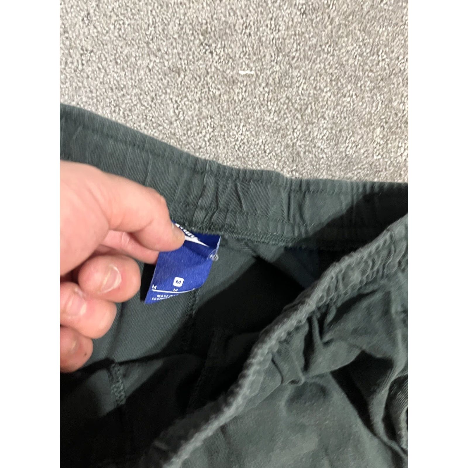 Nike Nike Shorts Men M Lounge Casual Pull On Drawstring 804419-332 Green Size US 31 - 3 Thumbnail