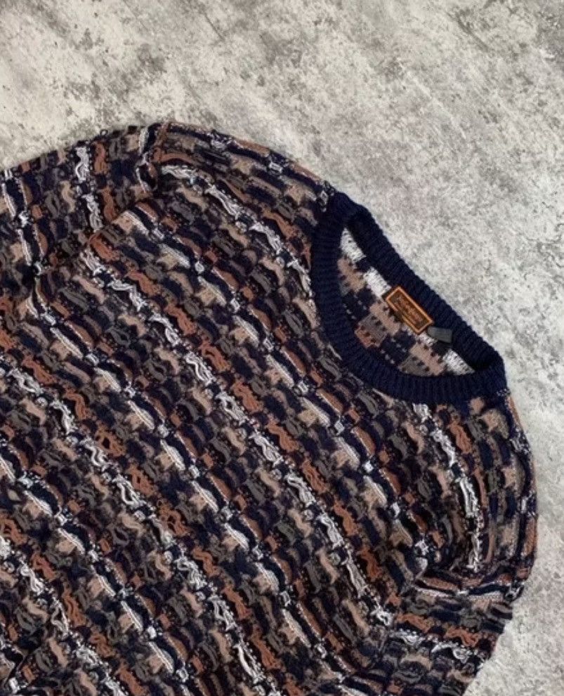 Vintage × Yves Saint Laurent Knitwear Yves Saint Lauren Size US L / EU 52-54 / 3 - 2 Thumbnail