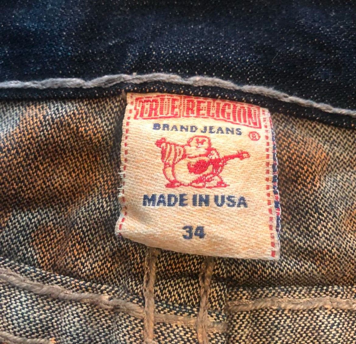 True Religion Thick stitch true religion jeans Size US 34 / EU 50 - 4 Thumbnail
