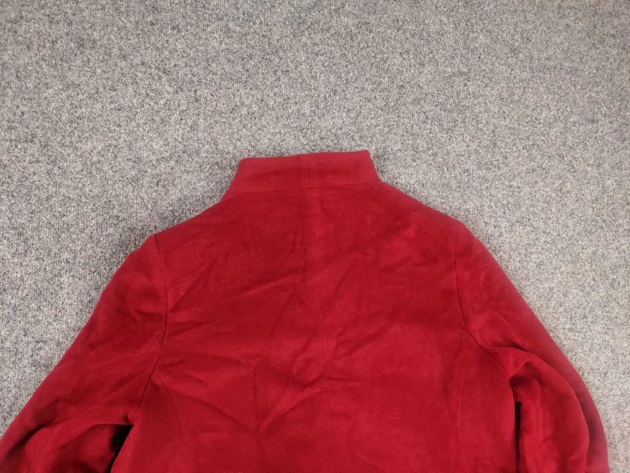 Cinzia Rocca Cinzia Rocca Due coat Red alpaca stand-up collar Jacket Size XL / US 12-14 / IT 48-50 - 12 Thumbnail