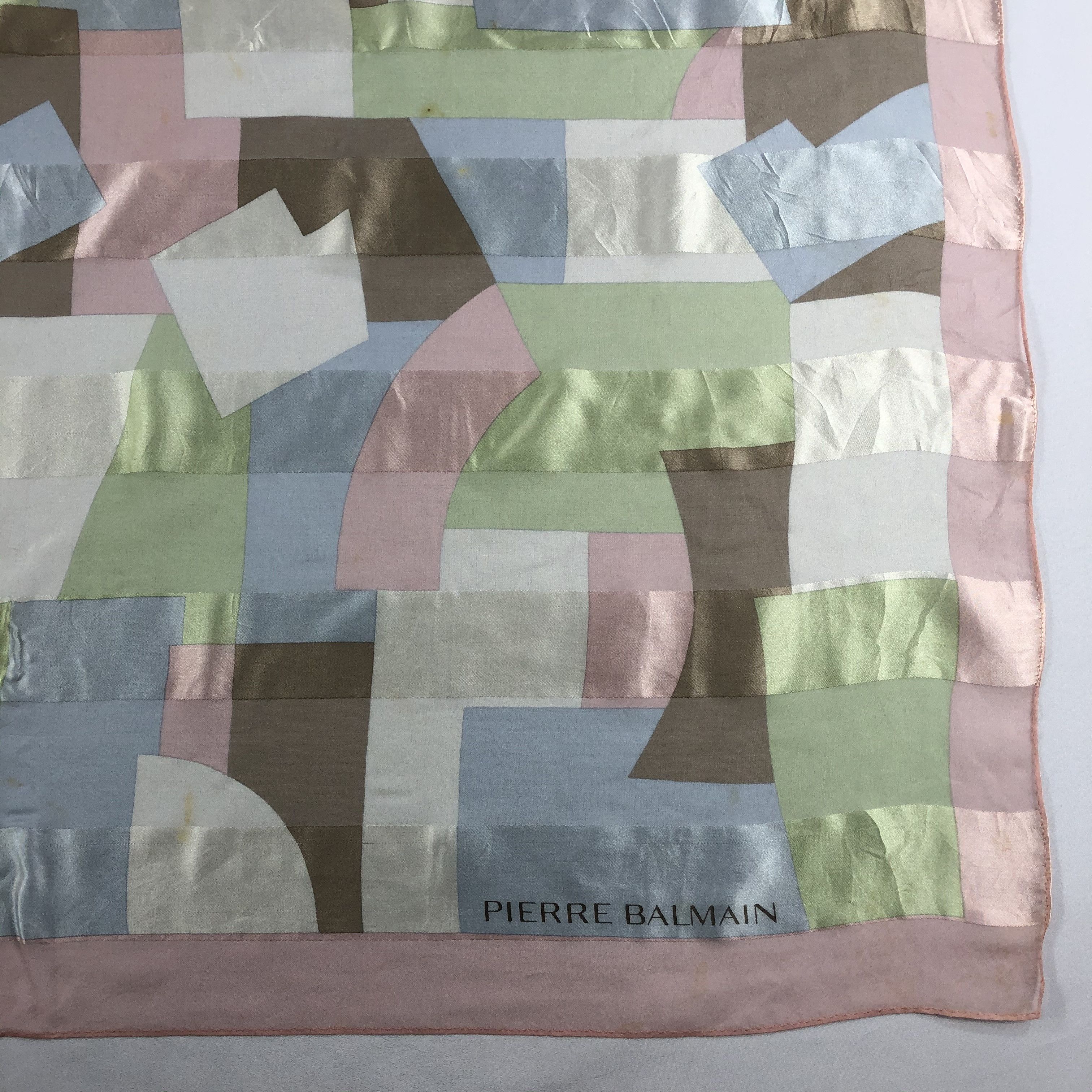 Pierre Balmain Vintage Pierre Balmain Silk Scarf Size ONE SIZE - 4 Thumbnail