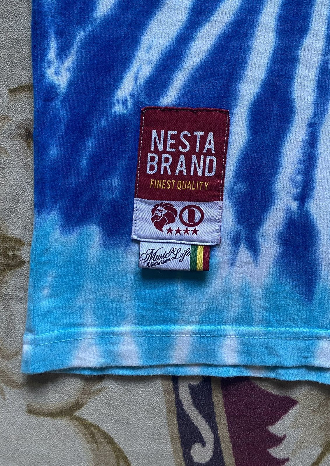 Japanese Brand Nesta Music Is Life Tie Dye T-Shirt Size US XL / EU 56 / 4 - 4 Thumbnail