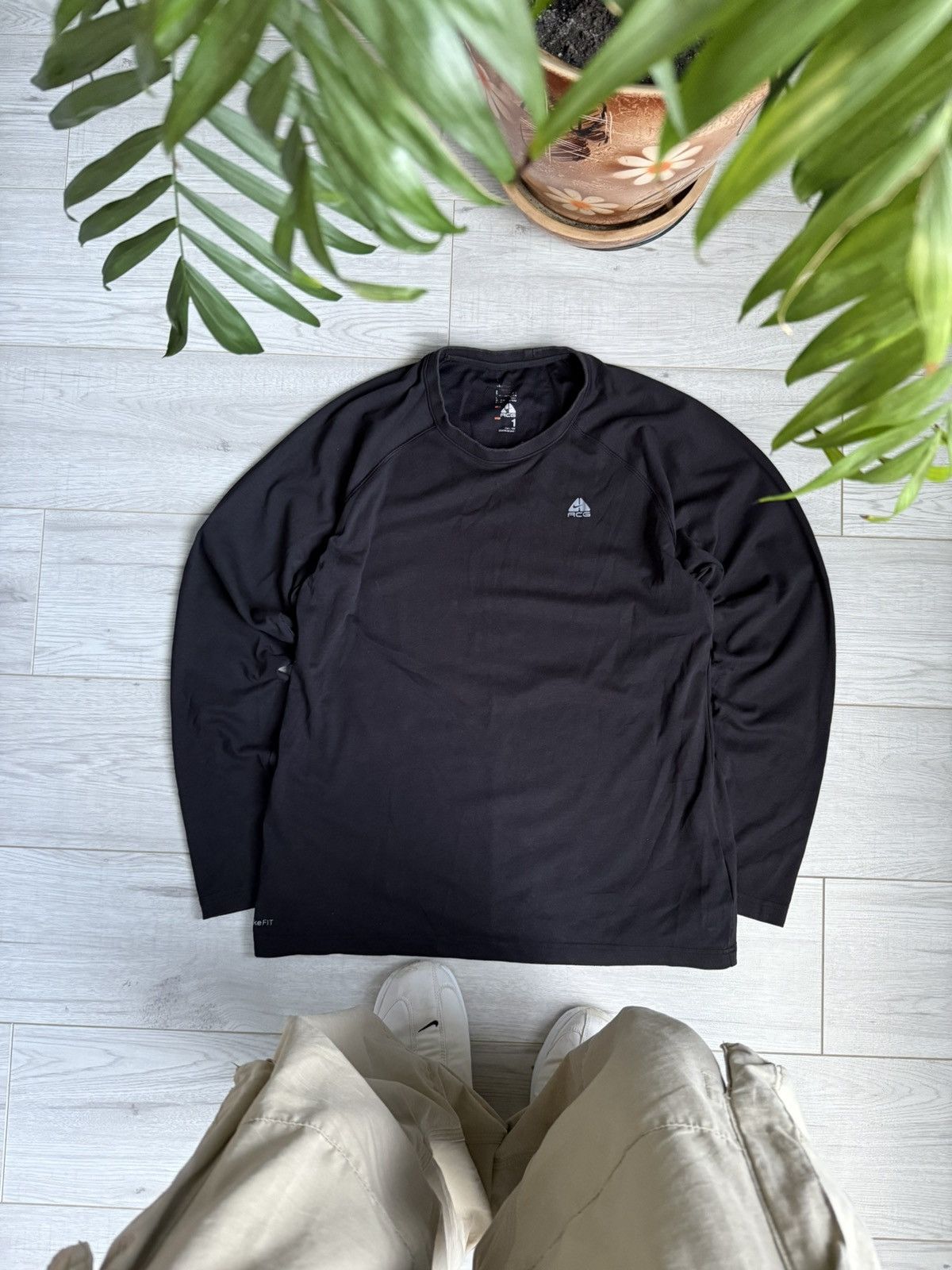 Nike ACG × Vintage Vintage Nike Acg Longsleeve shirt Size US L / EU 52-54 / 3 - 1 Thumbnail
