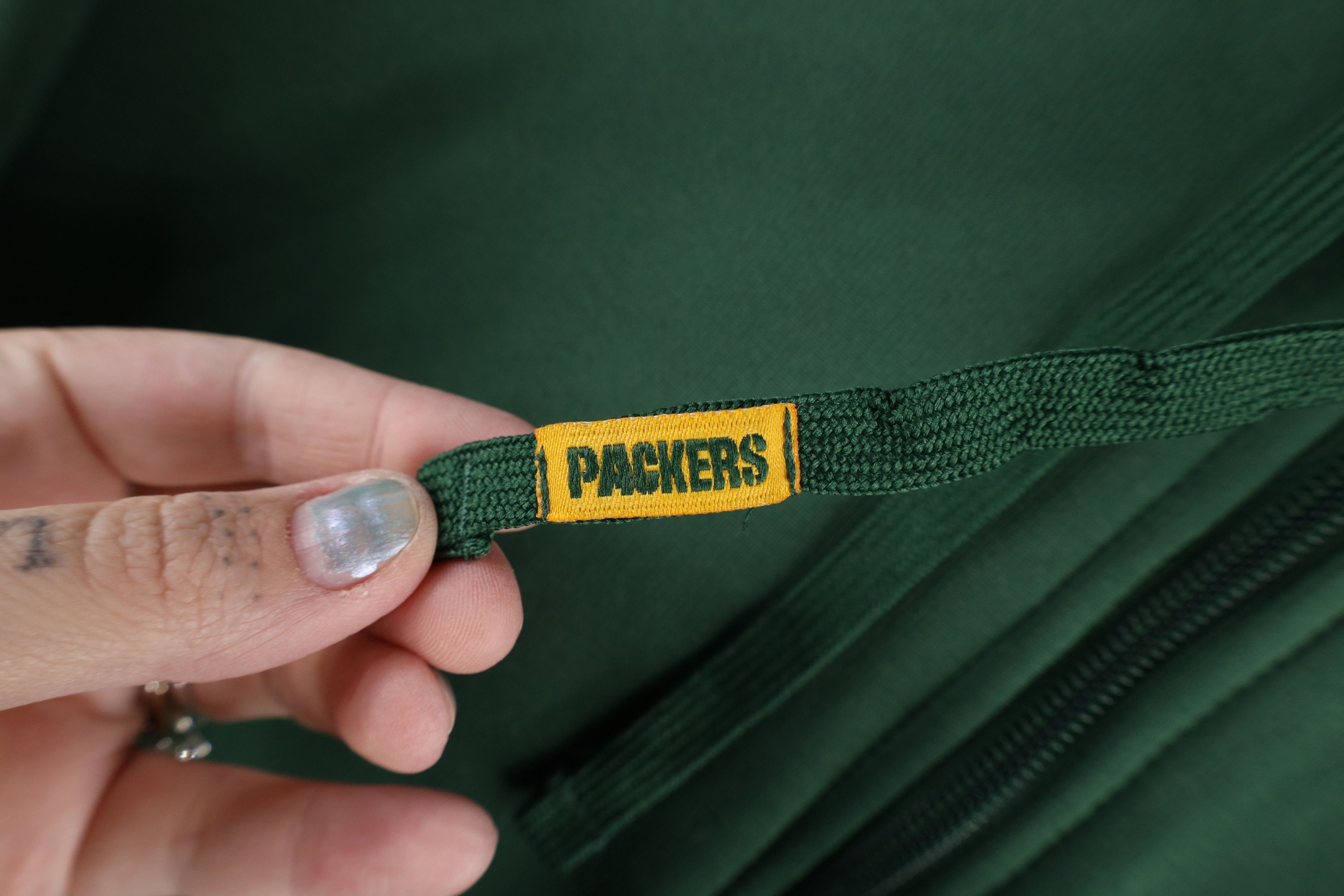 Nike Nike On Field Green Bay Packers Football Full Zip Hoodie Size US M / EU 48-50 / 2 - 5 Thumbnail