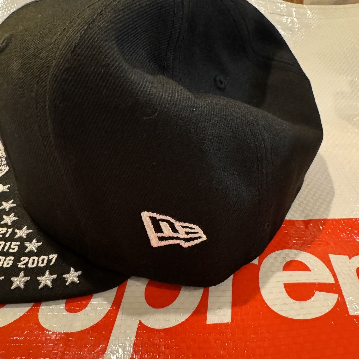 Supreme Supreme x new era undisputed box logo black 7 1/4 hat | Grailed