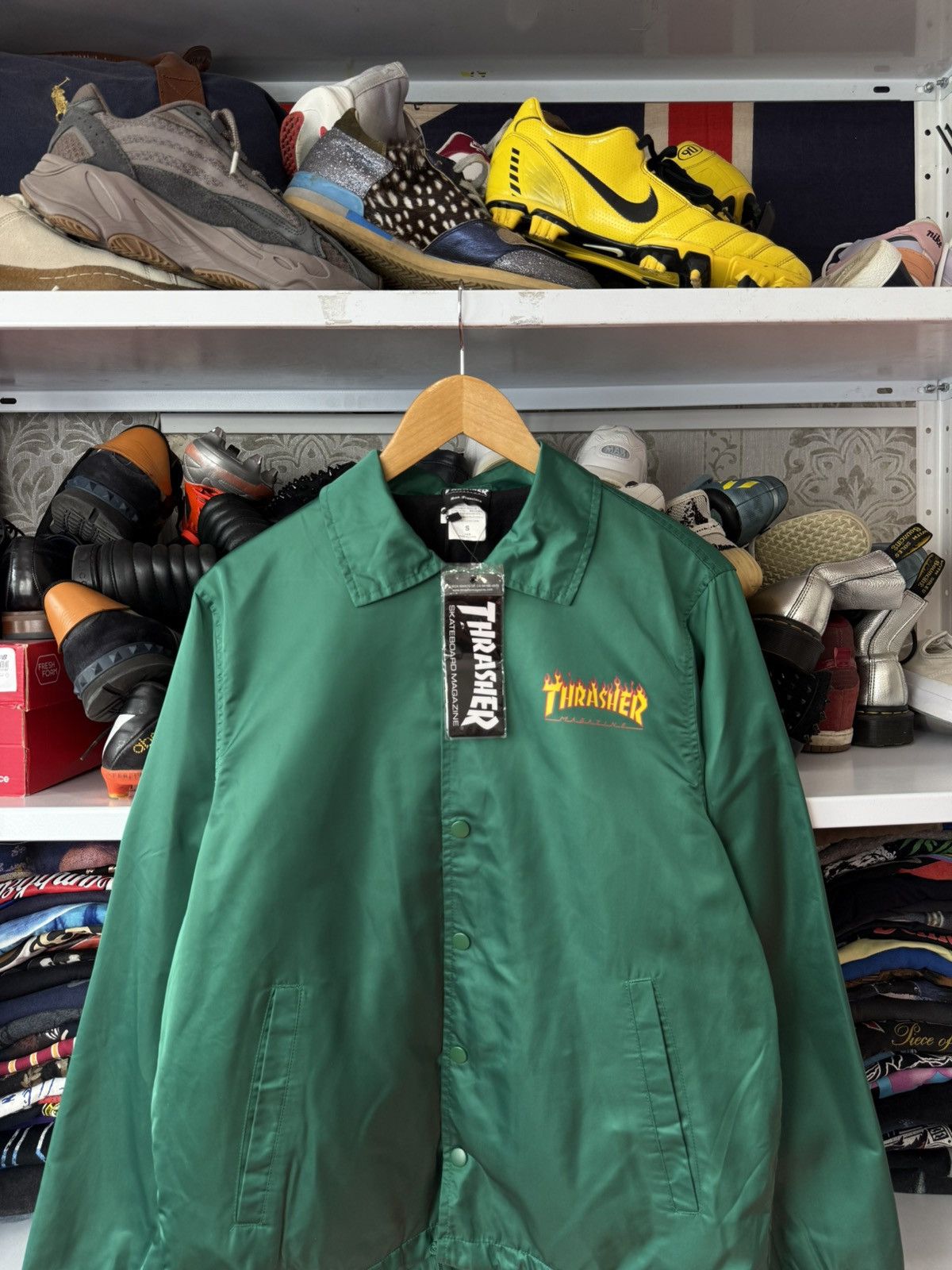 Thrasher VINTAGE THRASHER COACH JACKET SK8 Rare Size US S / EU 44-46 / 1 - 4 Thumbnail