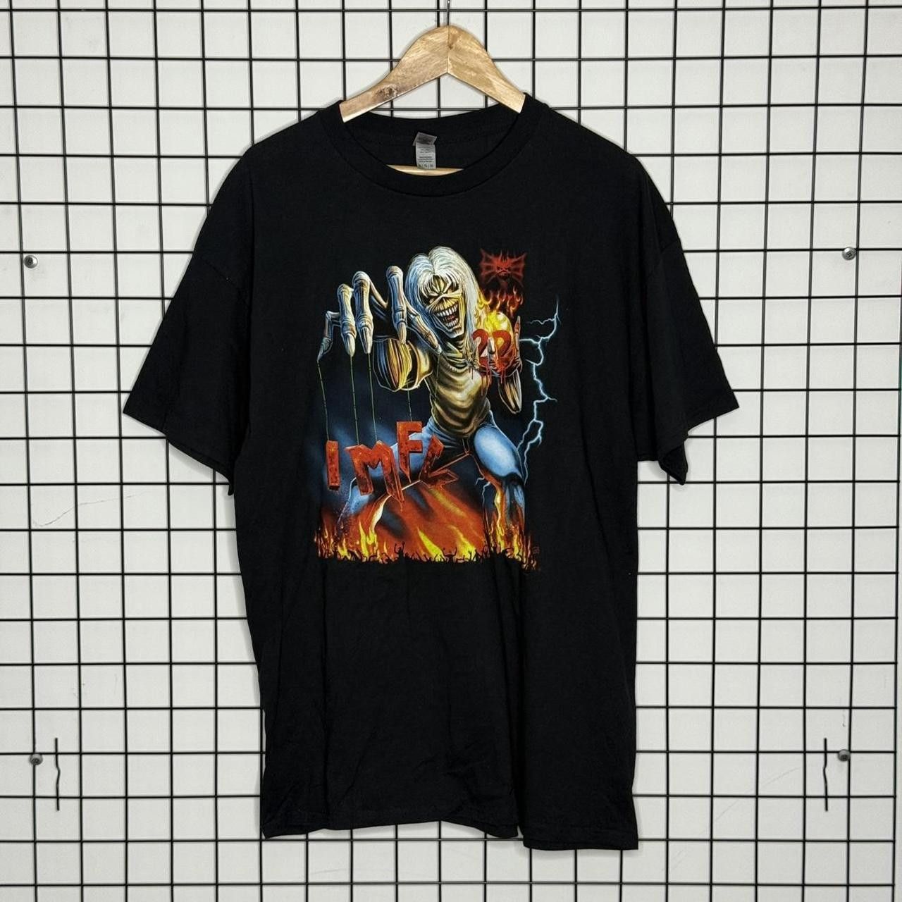 Iron Maiden Iron Maiden Black T shirt Band Tee Metal Size US M / EU 48-50 / 2 - 1 Thumbnail