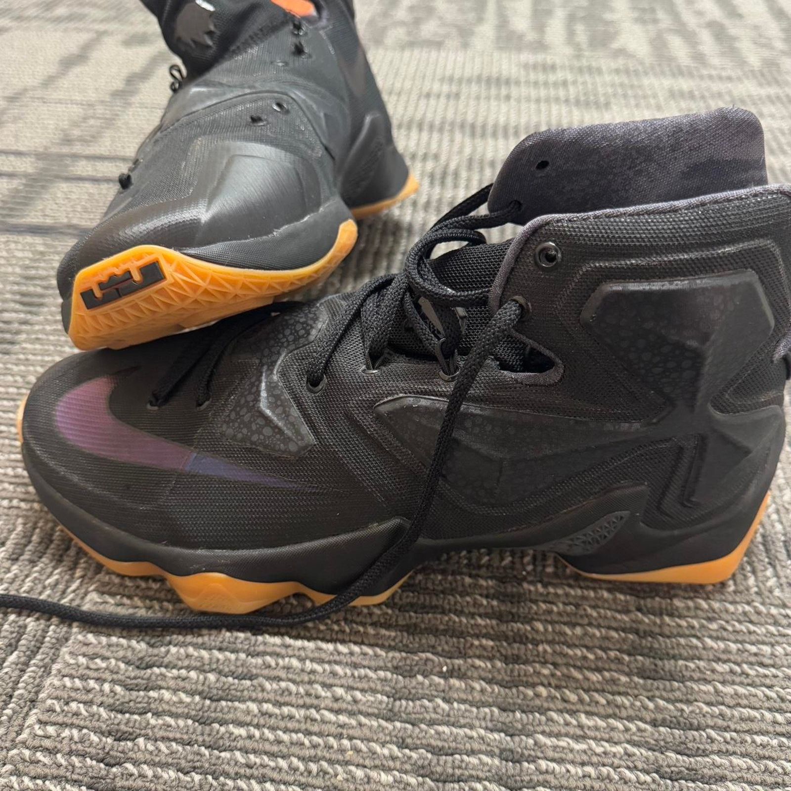 Nike Nike lebron 13 black Size US 9 / EU 42 - 7 Thumbnail