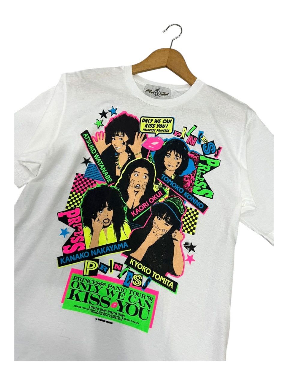Band Tees Vintage 90s Princess Princess Japanese Rock Band 1991 Size US S / EU 44-46 / 1 - 4 Thumbnail