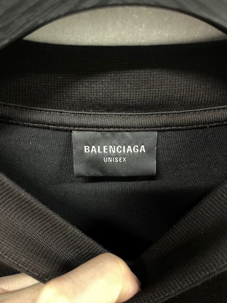 Balenciaga Balenciaga Black Beverly Hills Letter Short Sleeve Size US S / EU 44-46 / 1 - 2 Thumbnail