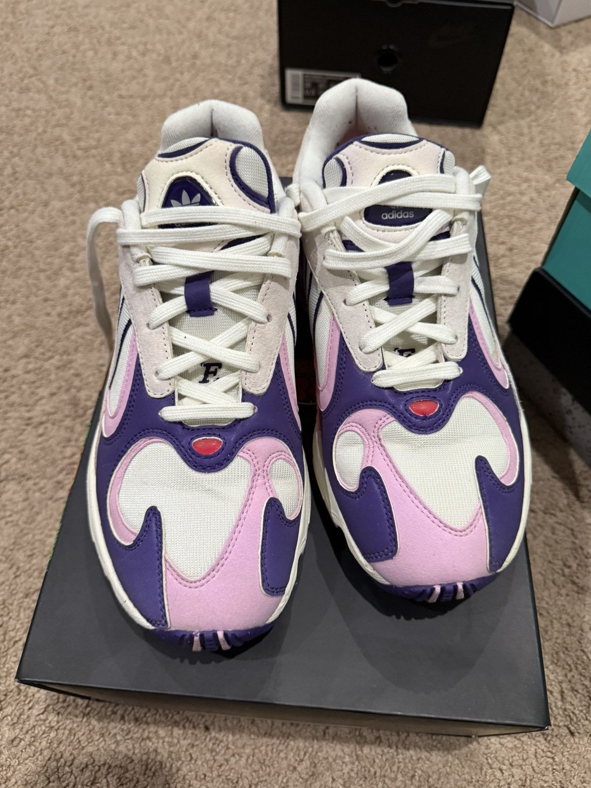 Adidas Adidas Dragonball Z x Yung 1 “Frieza” Collab Size US 10 / EU 43 - 1 Thumbnail