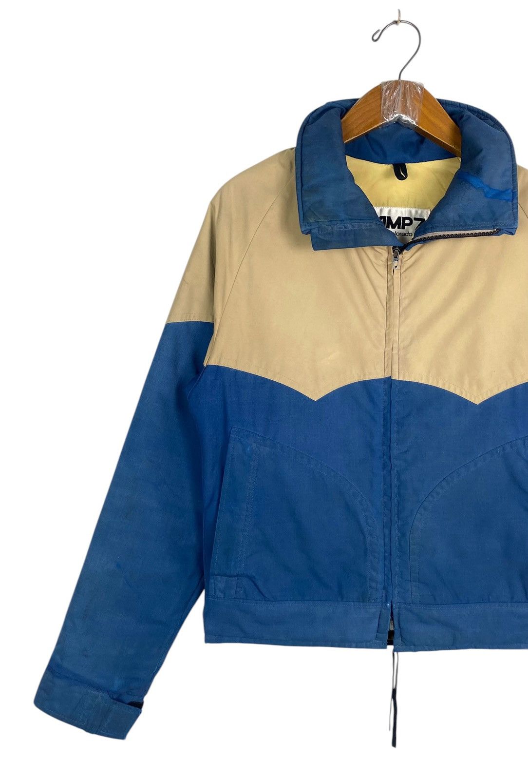 Vintage Vtg Camp 7 Thinsulate Jacket 70s Yoke Puffer Talon Ski USA Size US S / EU 44-46 / 1 - 2 Thumbnail