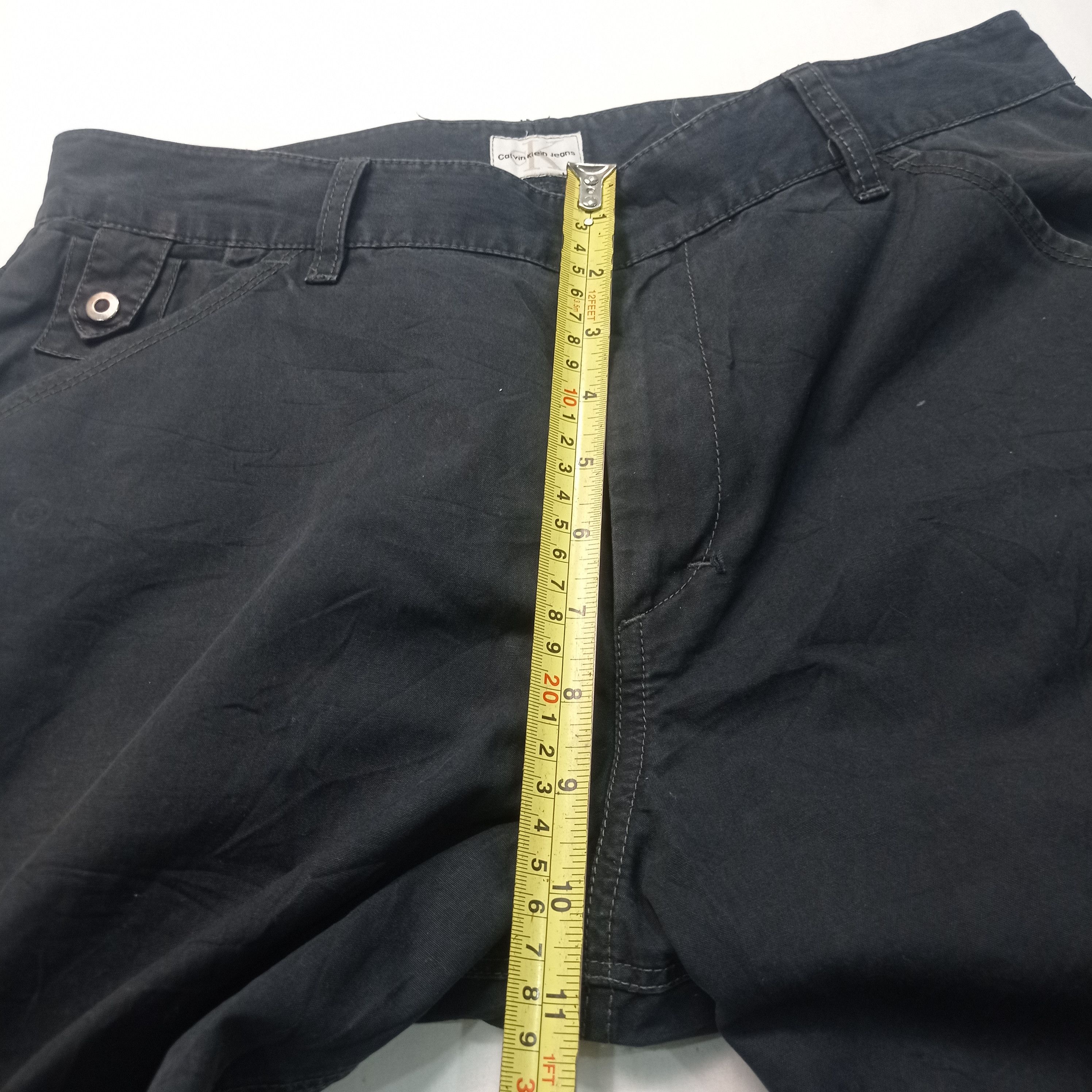 Calvin Klein Calvin Klein Super Black Casual Pants Size US 30 / EU 46 - 21 Thumbnail