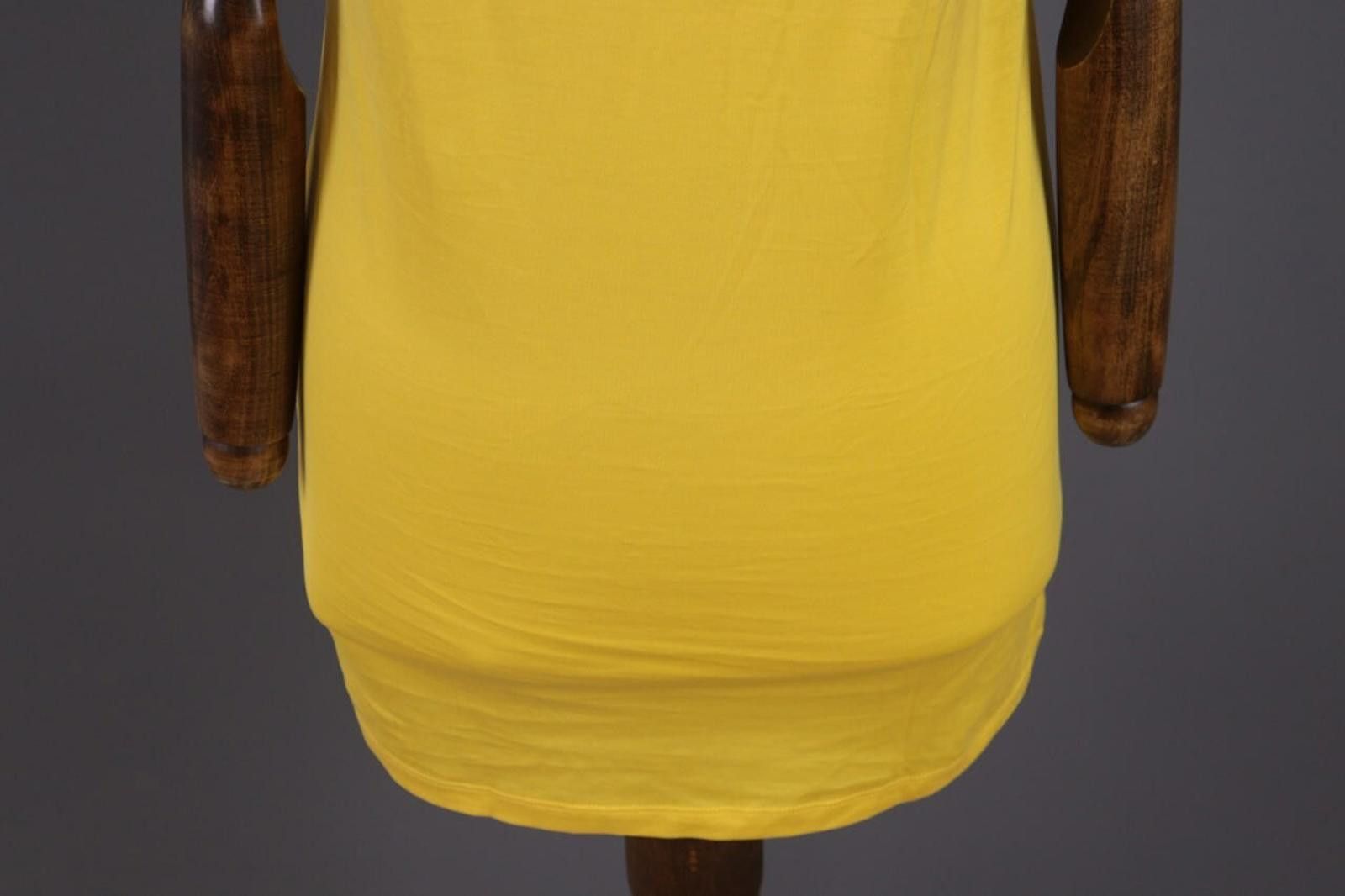 Designer High Use Claire Campbell Yellow Summer Tunic Dress Size M / US 6-8 / IT 42-44 - 11 Thumbnail