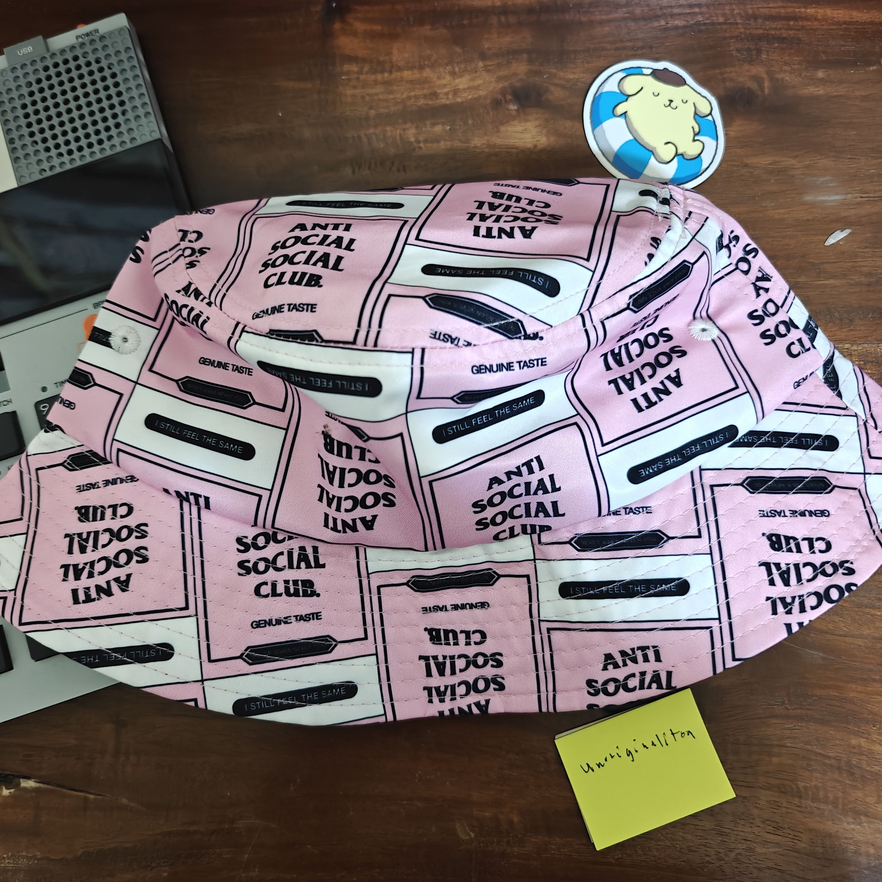 Anti Social Social Club Anti Social Social Club Balcony Bucket Hat Size ONE SIZE - 1 Thumbnail