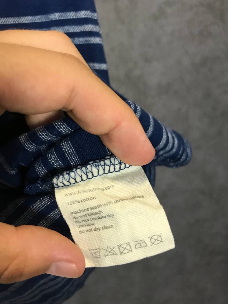 Designer × Folk Folk designer striped tee Size US S / EU 44-46 / 1 - 5 Thumbnail