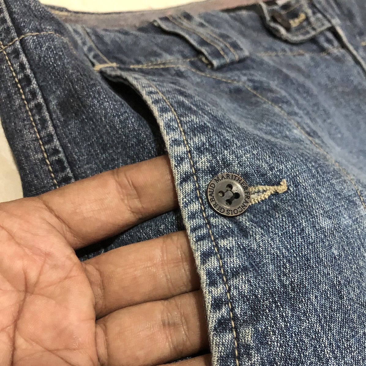 Marithe + Francois Girbaud Vintage Marithe Francois Girbaud Jeans Blue Baggy Pants Size US 36 / EU 52 - 8 Thumbnail