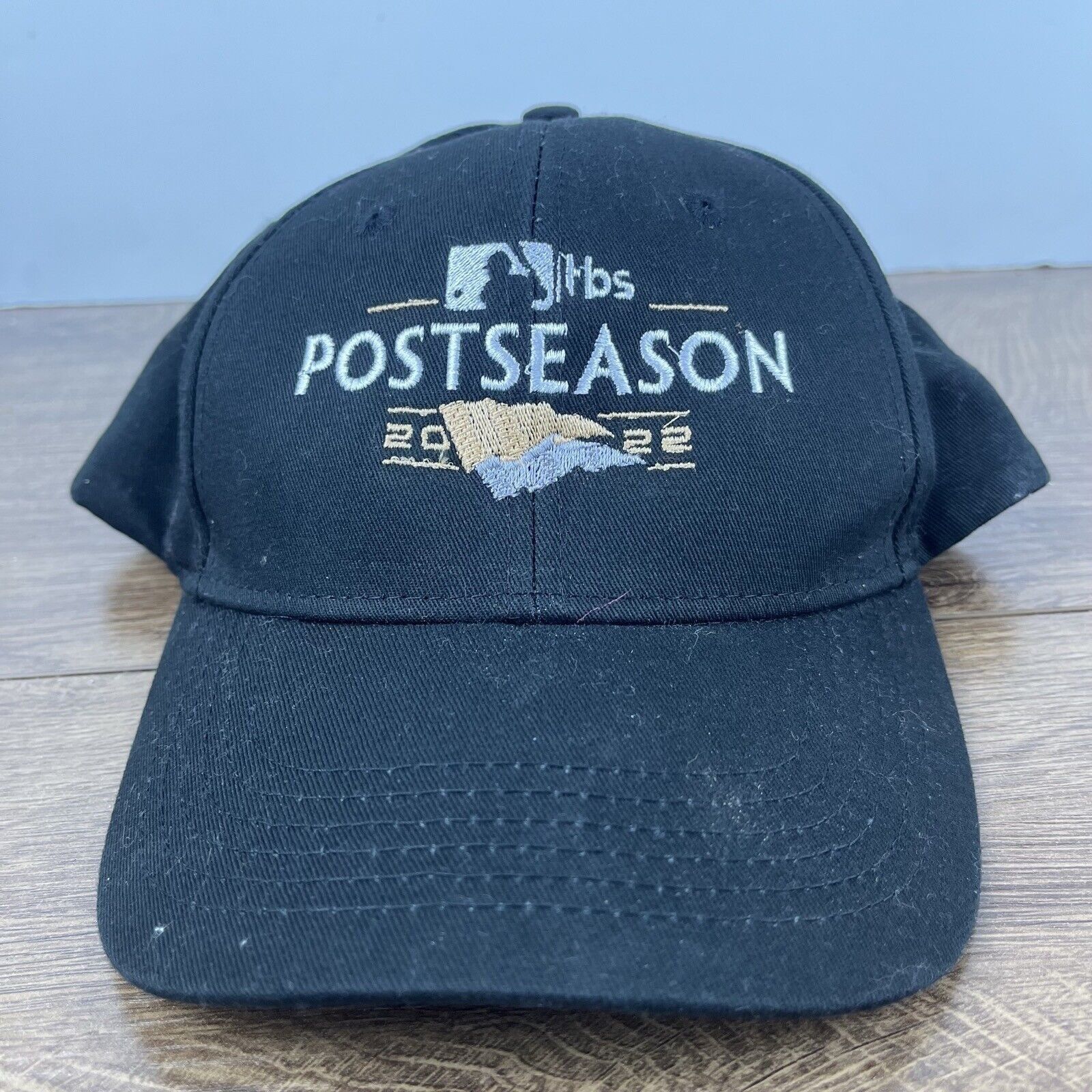 Other 2022 MLB Postseason Hat TBS Hat Black Adjustable Hat Black A Size ONE SIZE - 2 Thumbnail