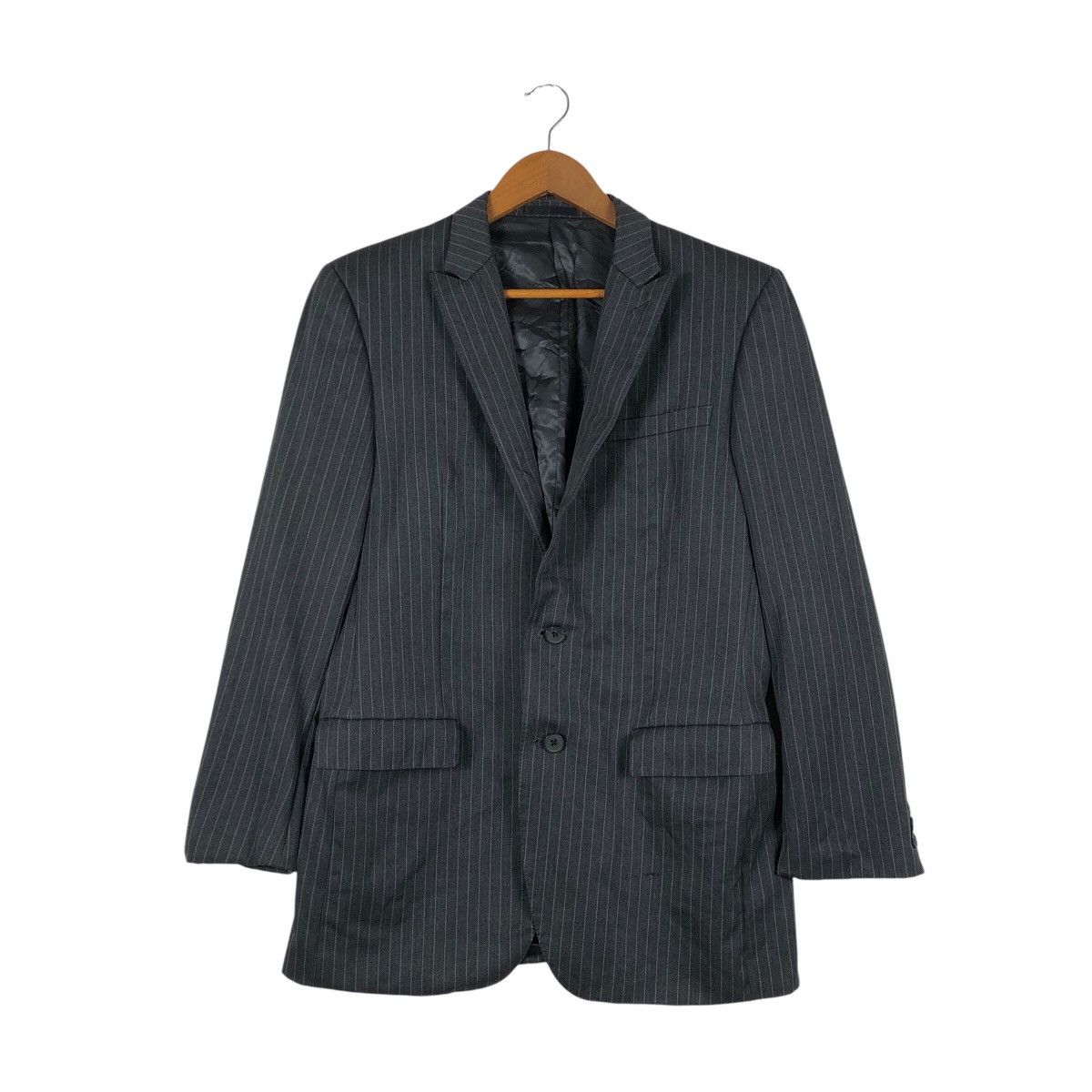 Yohji Yamamoto A.A.R Yohji Yamamoto Vertical Stripe Blazer Jacket Size US L / EU 52-54 / 3 - 1 Thumbnail