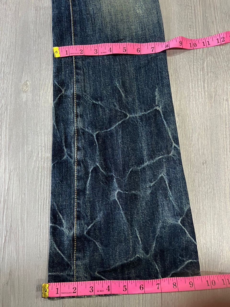 Hysteric Glamour Rare Magic Square Denim Japanese Brand Exhibitionist Jeans Size US 30 / EU 46 - 4 Thumbnail