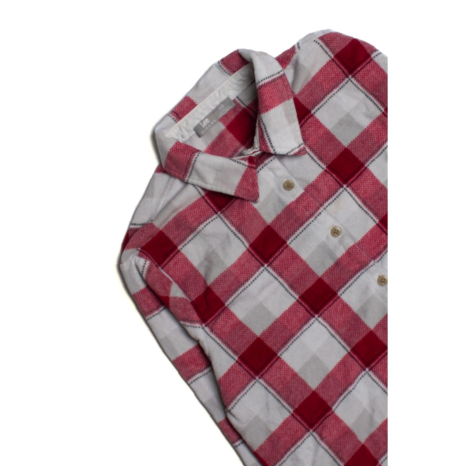 Lee VINTAGE Lee Jacket Medium White Red Plaid 2000s Retro Size US M / EU 48-50 / 2 - 2 Thumbnail