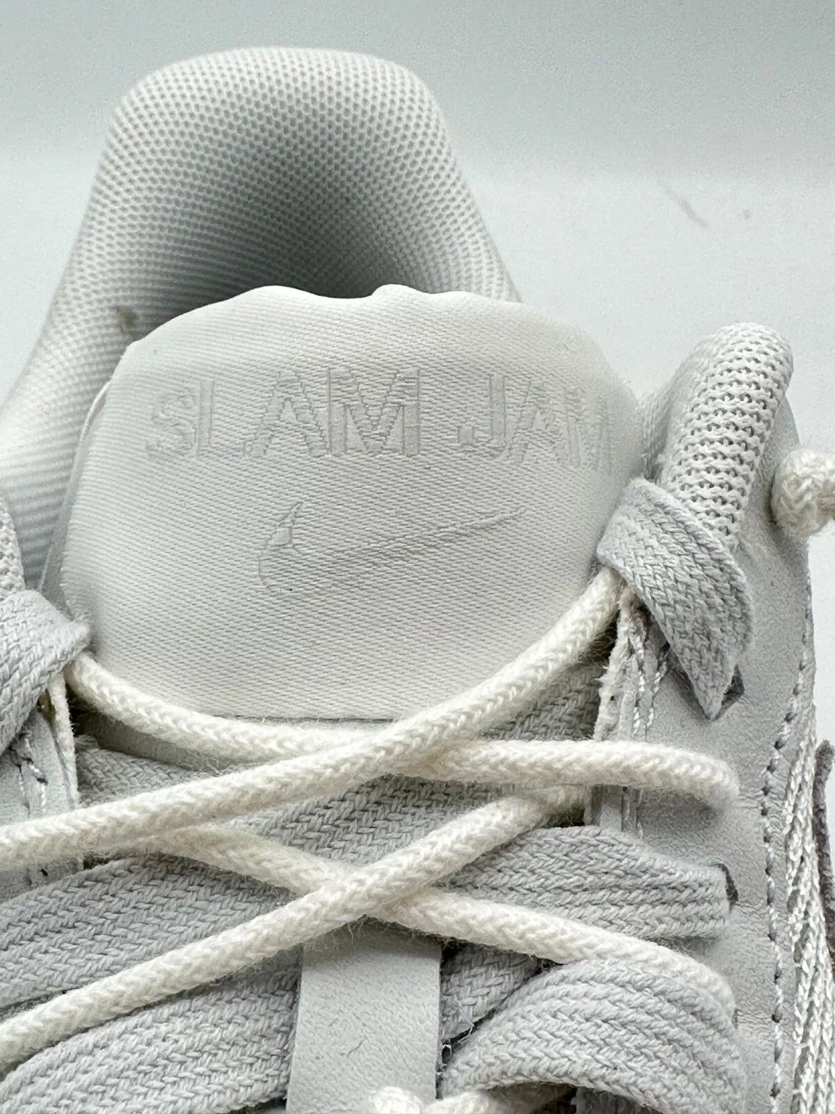 Nike Slam Jam Nike Air Force 1 Low SP White Size US 9.5 / EU 42-43 - 6 Thumbnail