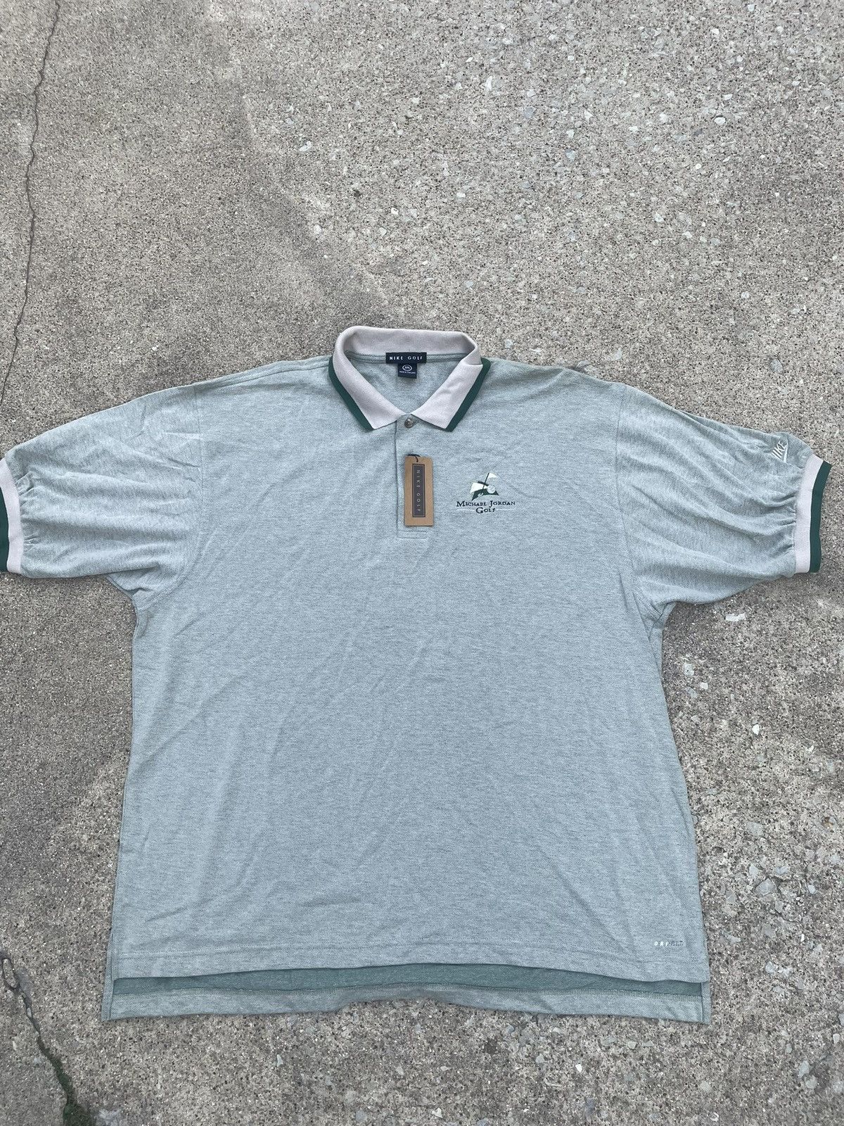 Nike Michael Jordan Golf Polo Vintage 90s Size US XXL / EU 58 / 5 - 3 Thumbnail
