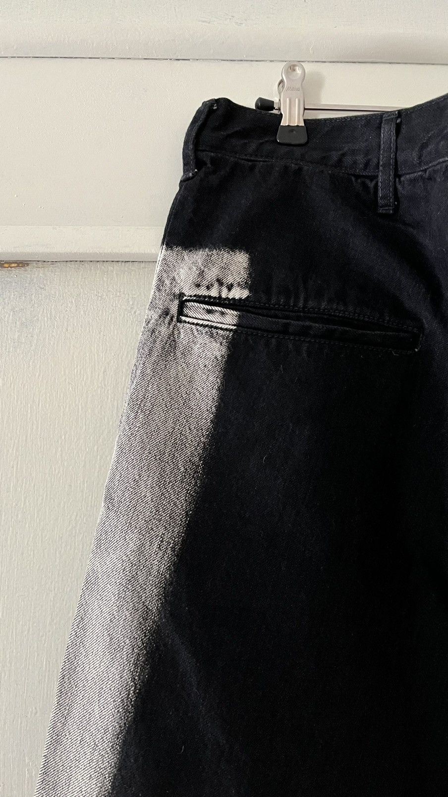 Yohji Yamamoto Yohji Yamamoto Wide Denim pants - Spotted Horse Size US 34 / EU 50 - 7 Thumbnail