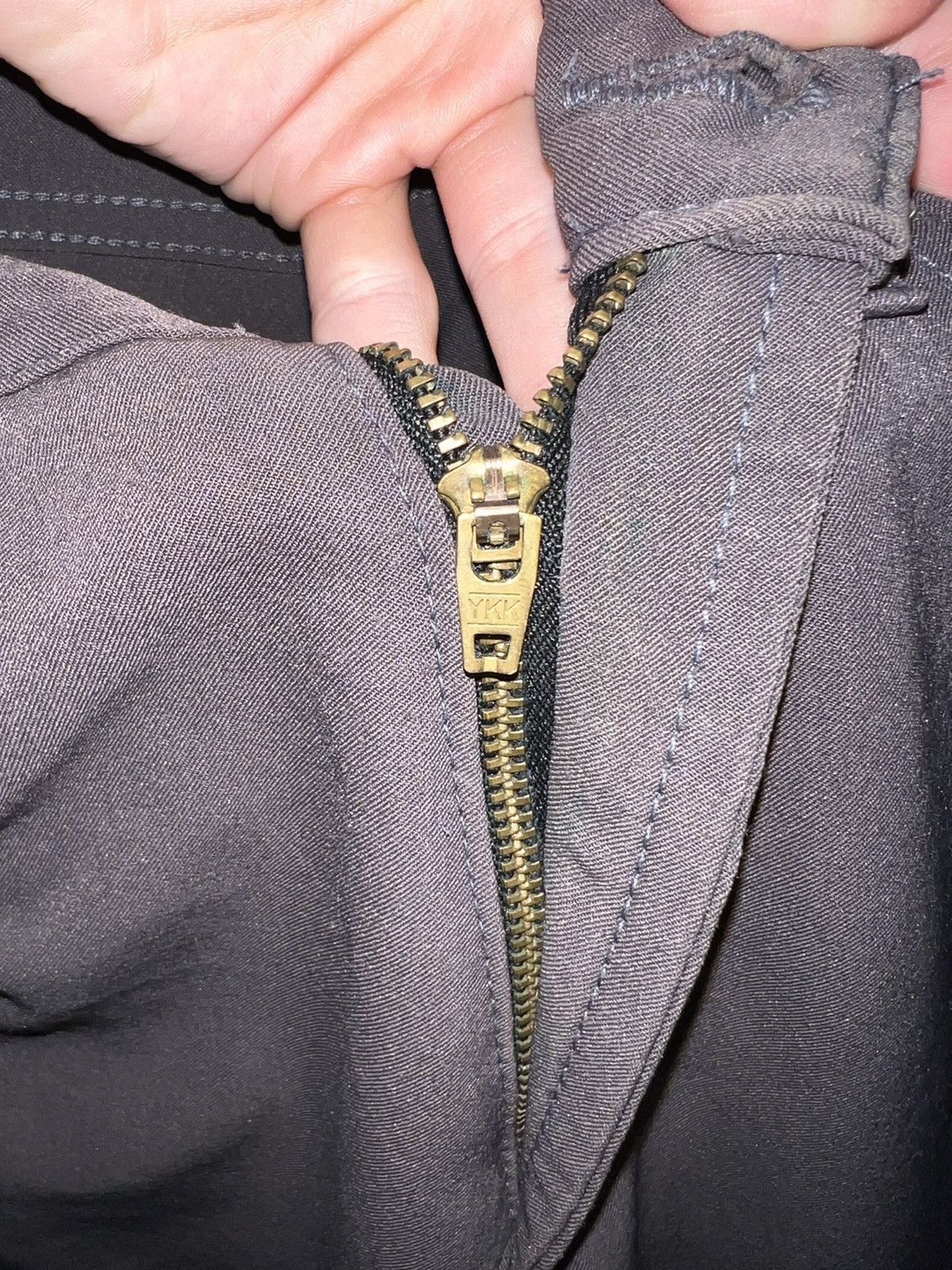 Versace × Versace Jeans Couture × Vintage Versace jeans couture gray casual pants luxury Size US 29 - 7 Thumbnail