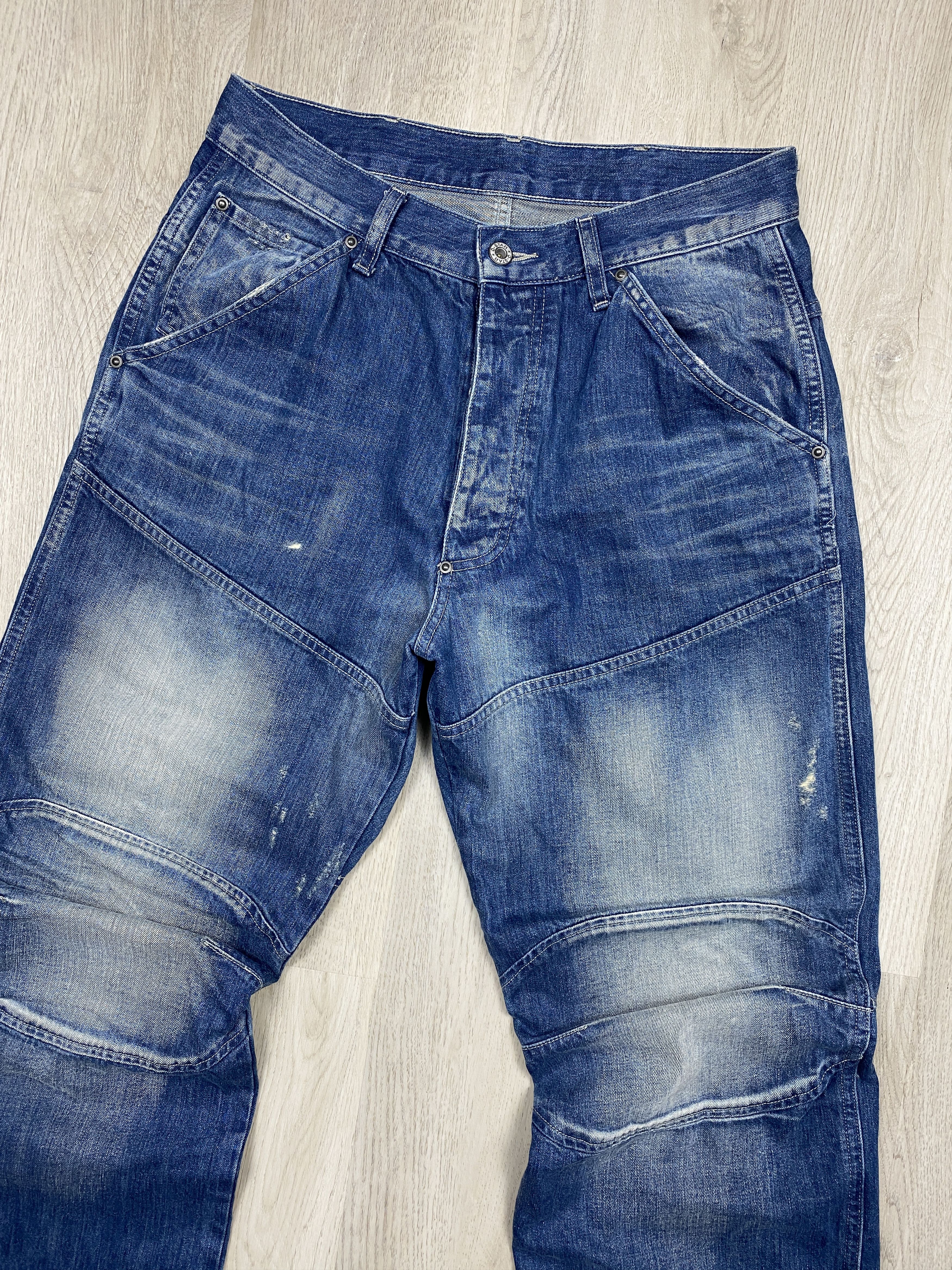 G-Star G Star Raw 5620 Vintage Denim Double Knee Pants Loose Jeans Size US 32 / EU 48 - 2 Thumbnail