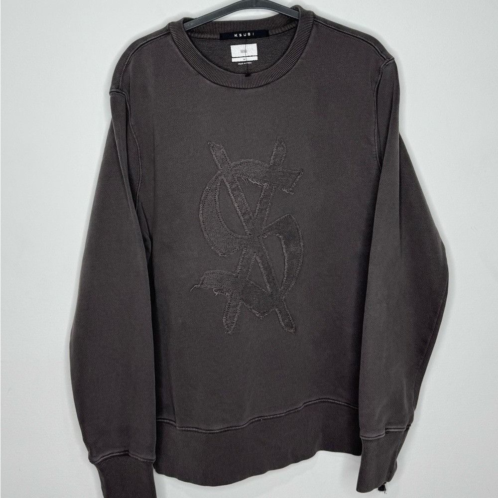 Ksubi Ksubi Reverso Kash Crewneck Sweatshirt Black Men’s Size Medi Size US M / EU 48-50 / 2 - 2 Thumbnail
