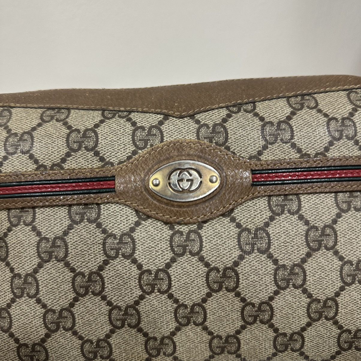 Gucci ‼️YES‼️ GUCCI VINTAGE POUCH CLUTCH BAG MONOGRAM Size ONE SIZE - 5 Thumbnail