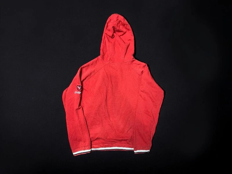 Puma × Vintage Red Vintage 00s Hoodie Puma - Size M Size US M / EU 48-50 / 2 - 2 Thumbnail