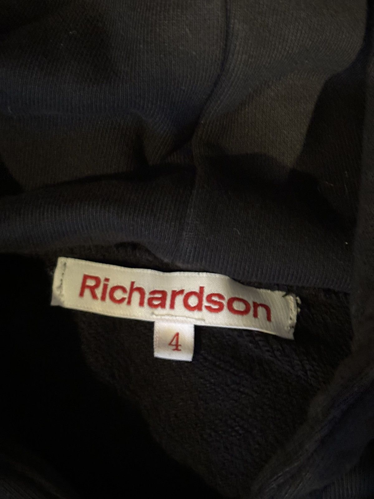 Richardson Richardson black hoodie size 4 screen print embroidery Size US XL / EU 56 / 4 - 5 Thumbnail