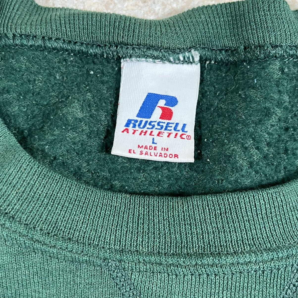Russell Athletic Russell Athletic Sweatshirt sz L Green Crew Neck Vintage Size US L / EU 52-54 / 3 - 3 Thumbnail