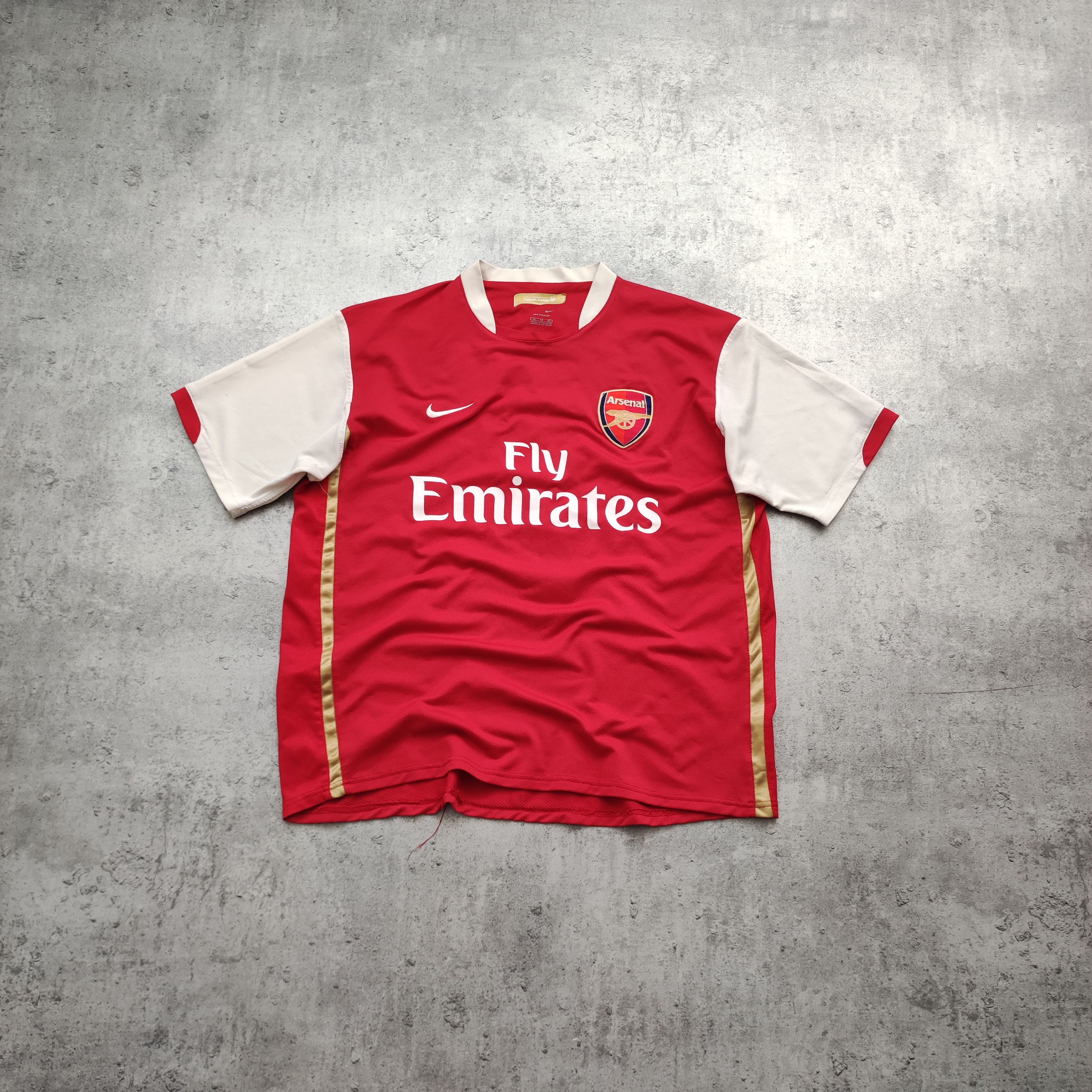 Nike × Vintage Vintage RARE Nike #7 Thomas Rosicky 2006 Home Jersey Size US XL / EU 56 / 4 - 2 Thumbnail