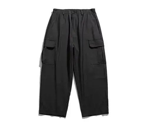 Japanese Brand 20AW Indigo Union Japan Black Cargo Worker Pants Size US 34 / EU 50 - 2 Thumbnail