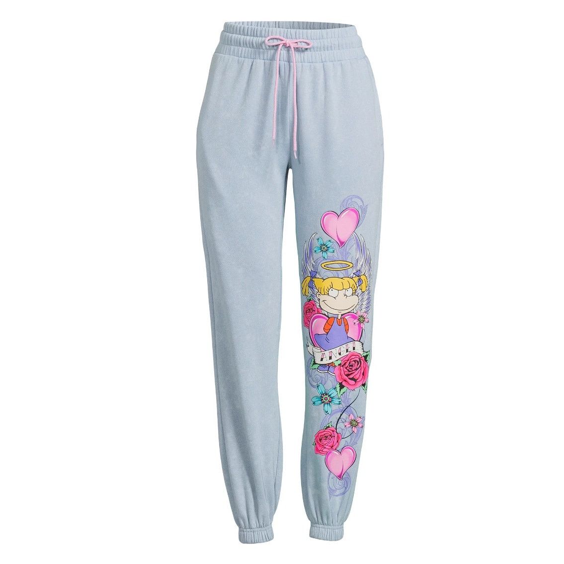 Nickelodeon Rugrats Juniors' Large 11-13 Graphic Jogger Pants 28" Inseam Size 34" / US 12 / IT 48 - 4 Thumbnail