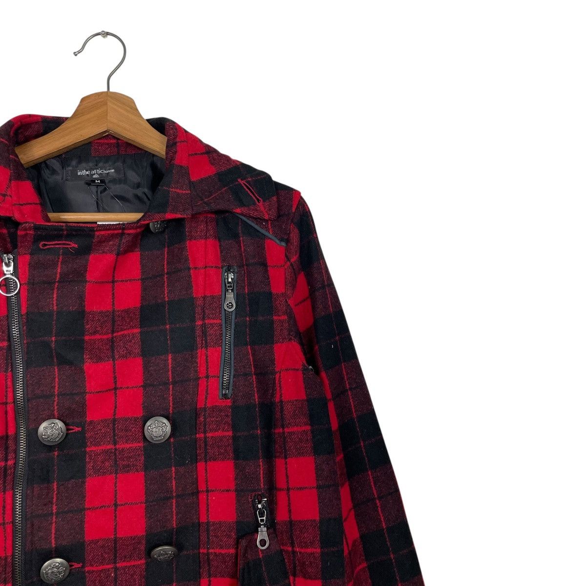 In The Attic In The Attic Tartan Punk Jacket Size US S / EU 44-46 / 1 - 5 Thumbnail
