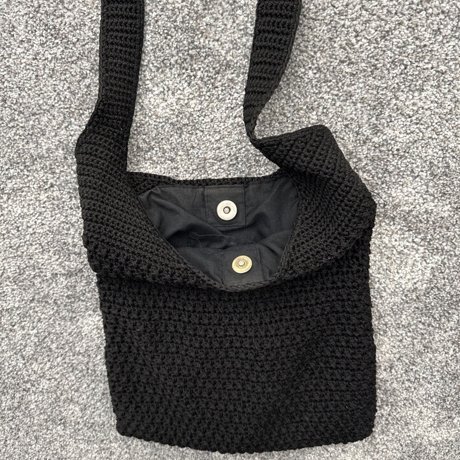 Other Retro 70s Crocheted Shoulder Bag Boho Festival Indie Artisan Size ONE SIZE - 5 Thumbnail