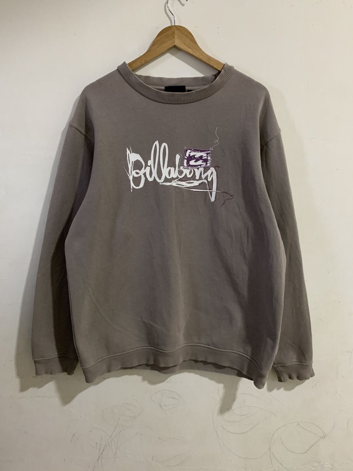 Billabong BILLABONG Vintage Sweatshirt Y2k Longsleeve Size US L / EU 52-54 / 3 - 1 Thumbnail