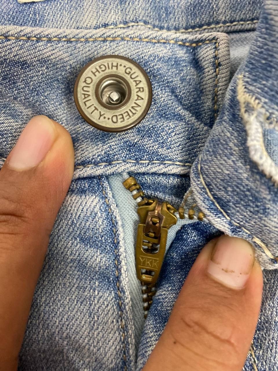 Japanese Brand theoria japanese brands bootcut flare distressed denim Size 32" / US 10 / IT 46 - 11 Thumbnail